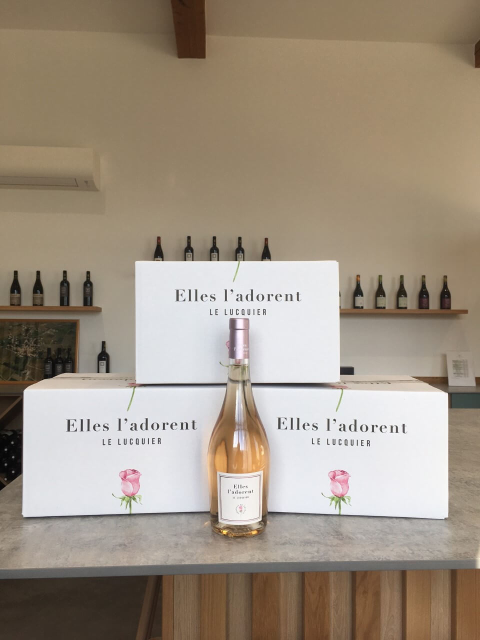 Elles L'adorent, cuvée rosé